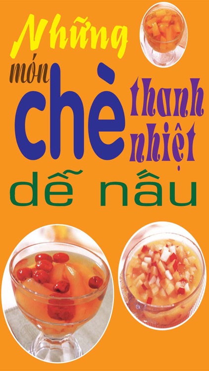 Các món chè thanh nhiệt dễ nấu