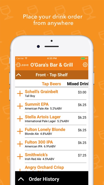 BarBud: Mobile Drink Ordering