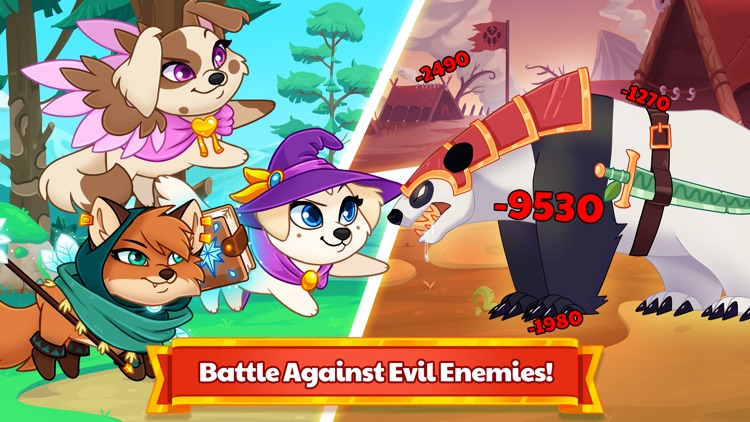 Dungeon Dogs - Idle Hero RPG screenshot-3