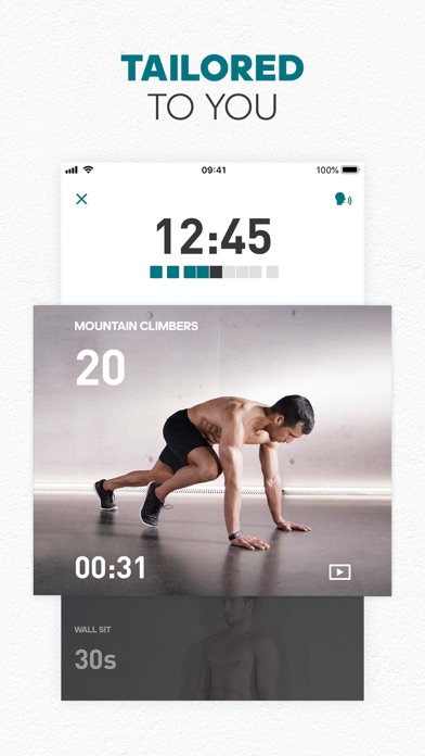 Runtastic Results: Workout & Fitness Exercises Screenshot 4