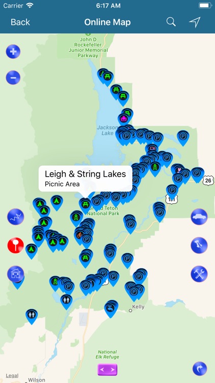 Grand Teton National Park Map!