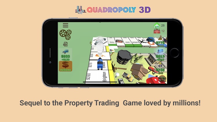 Quadropoly Best AI Board Game screenshot-0