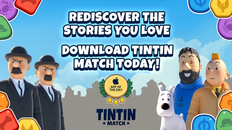 Tintin Match: The Puzzle Game screenshot-3