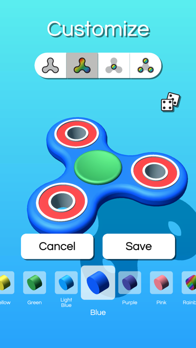 How to cancel & delete Fidget Spinner Designer from iphone & ipad 1