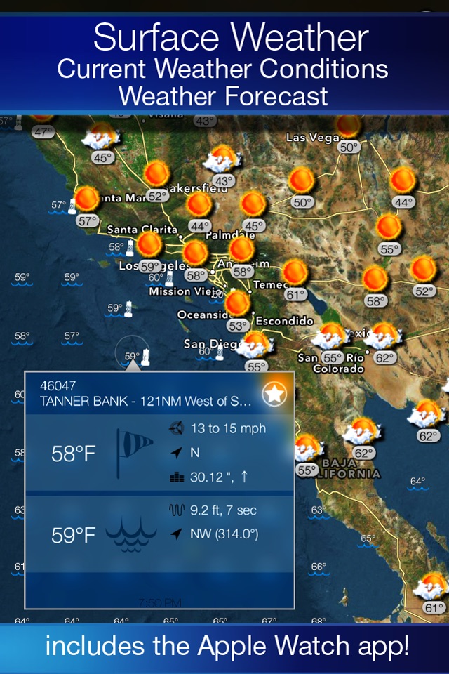 Buoy Finder NOAA NDBC screenshot 2