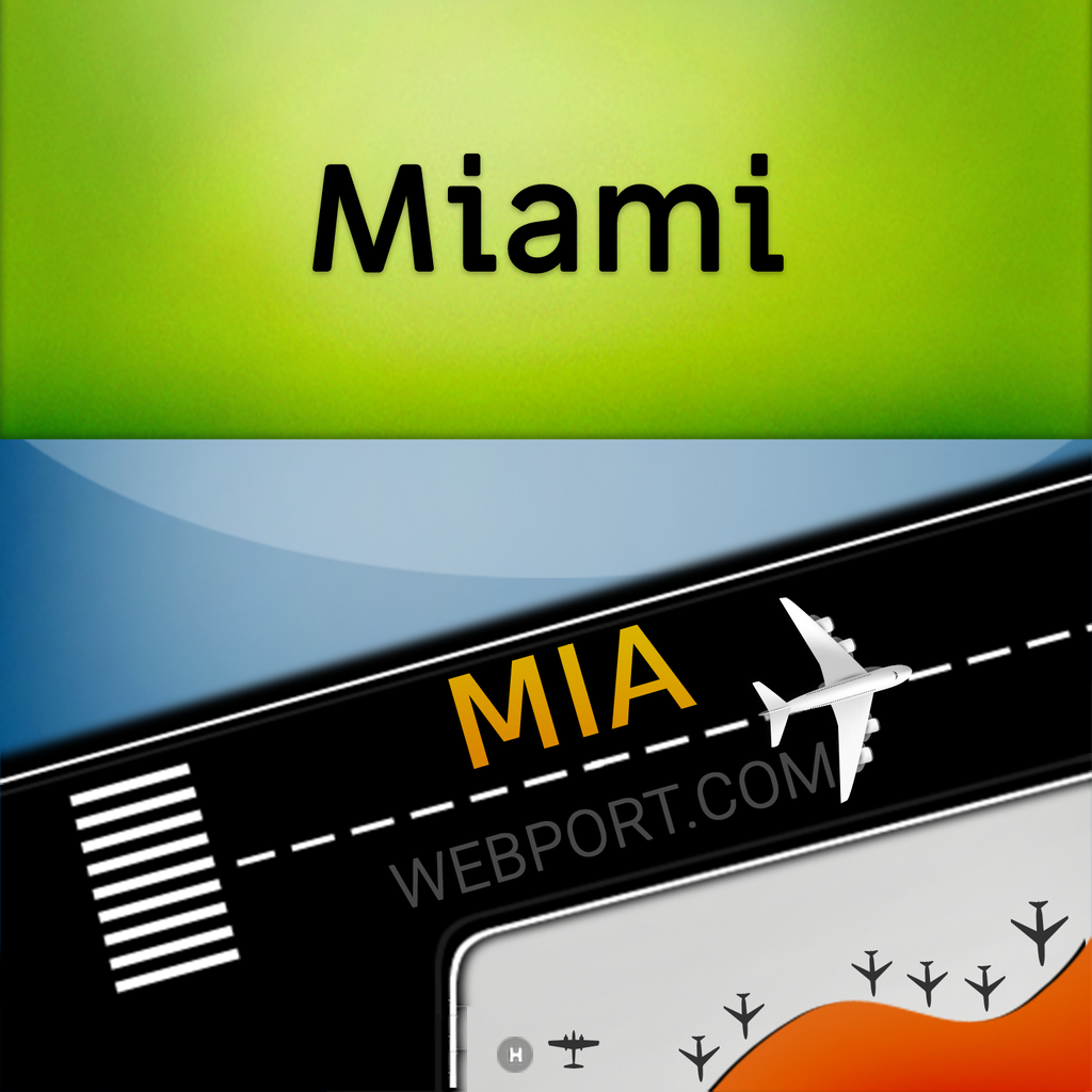 Get Miami Airport (MIA) + Radar for iOS, iPhone, iPad Aso Report