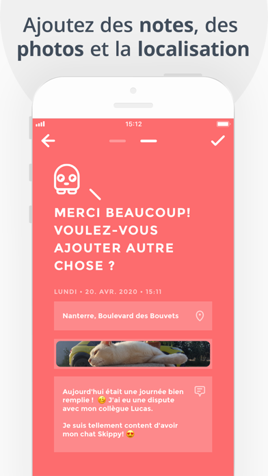 Moodistory : Journal d'humeur Moodistory : Journal d'humeur