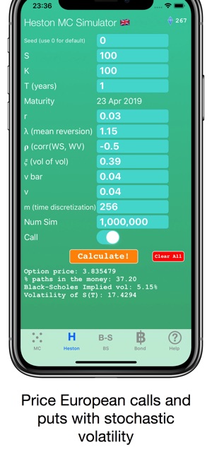 Options Pricing Monte Carlo(圖3)-速報App