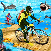Water Park MMX Bicycle Rider