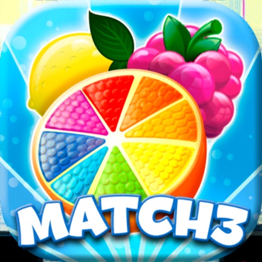 Sweet Fruit Jam Match 3 Game
