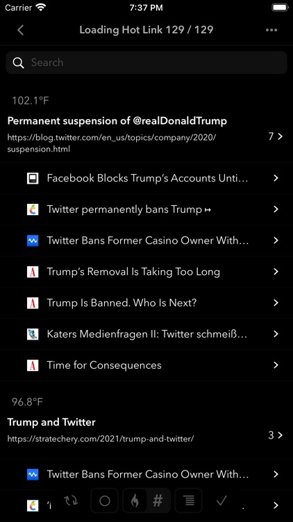 Fiery Feeds: RSS Reader screenshot-5