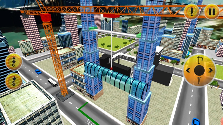 Building Connecting Bridge Sim