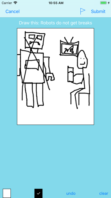 Doodle Game -Drawing Telephone screenshot 4