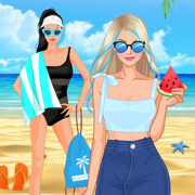 Summer Dress Up game
