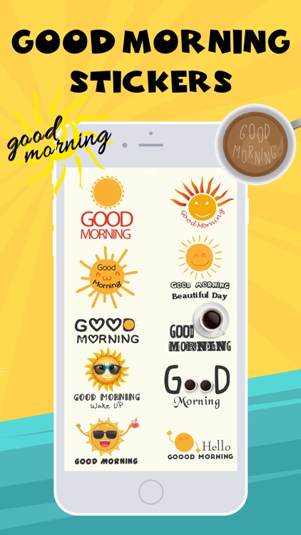 Good Morning Typography Emojis