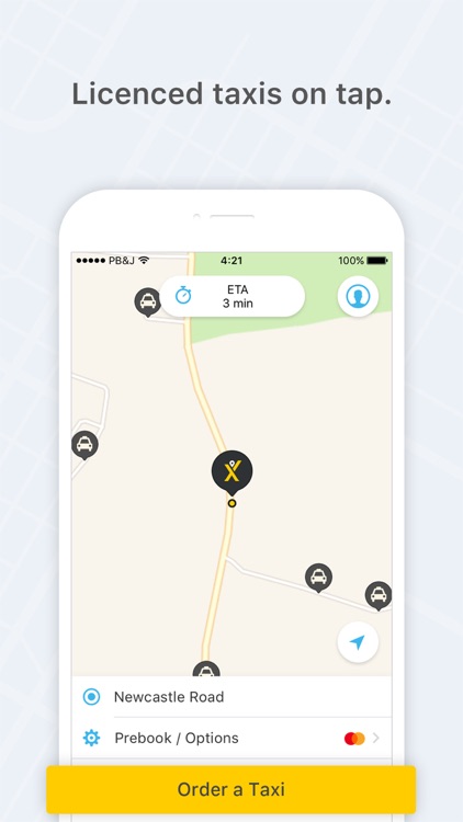 mytaxi – Book taxis in one tap screenshot-0