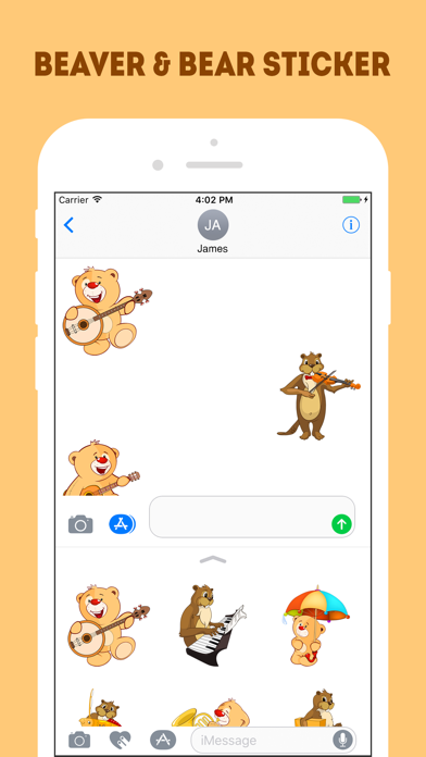 The Beaver and Bear Emojis screenshot 4