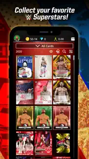 topps® wwe slam: card trader iphone screenshot 1