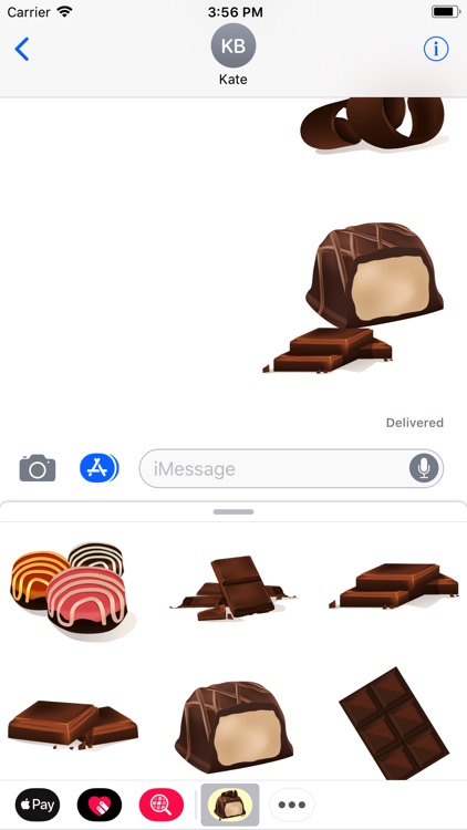 Milk Chocolate Bar Stickers