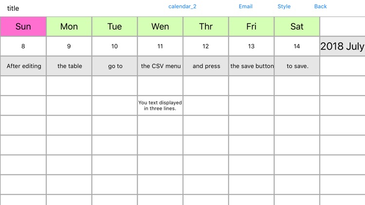 Tablecreator