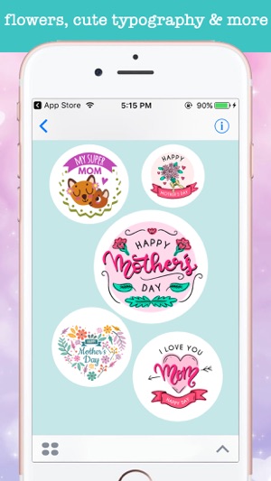 Cute Mother's Day Stickers(圖2)-速報App