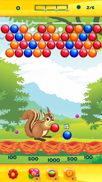 Squirrel Puzzle:Bubble Shooter screenshot-4