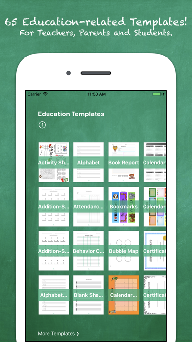 How to cancel & delete Education Templates by Nobody from iphone & ipad 1