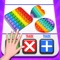 If you like diy antistress games, satisfying relaxing and anxiety relief pop-it games, then this Pop It 3d stress-relieving game is for you