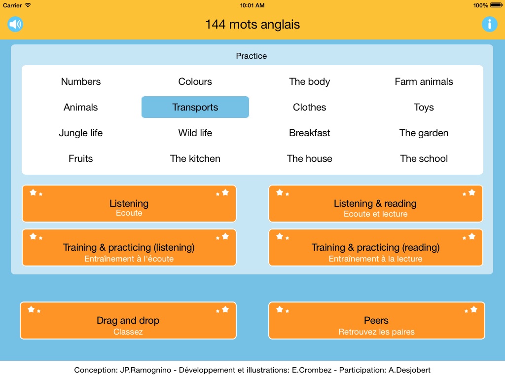 144 mots anglais screenshot 3