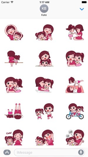 I Love Mommy Stickers(圖1)-速報App