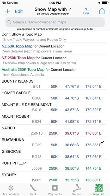 i Hike GPS NZ : Topo Maps screenshot-7