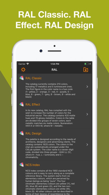 RAL - color palette screenshot-3