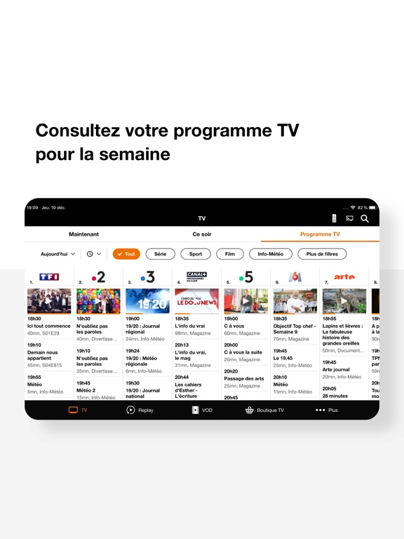 TV d'Orange • Direct & Replay TV d'Orange • Direct & Replay