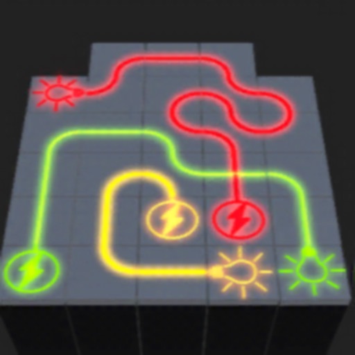 Connect Puzzle - Light Game 3D icon