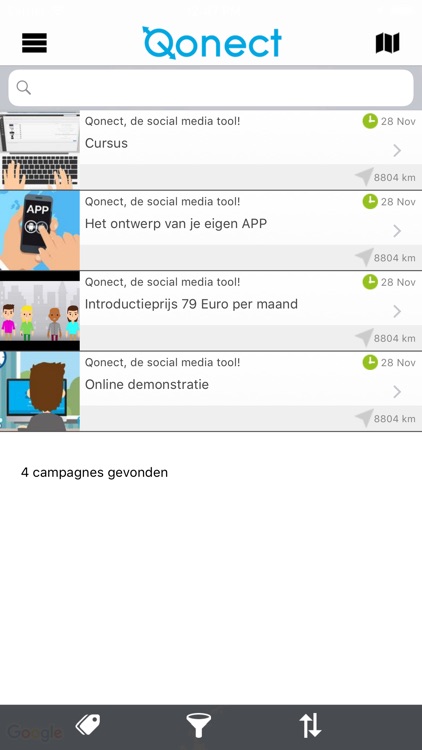 Qonect, de social media tool! screenshot-3