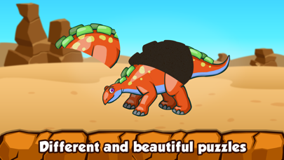 Dino puzzle for kids screenshot 3