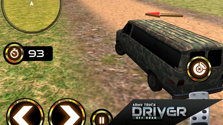 Army Truck Offroad Driving Tra