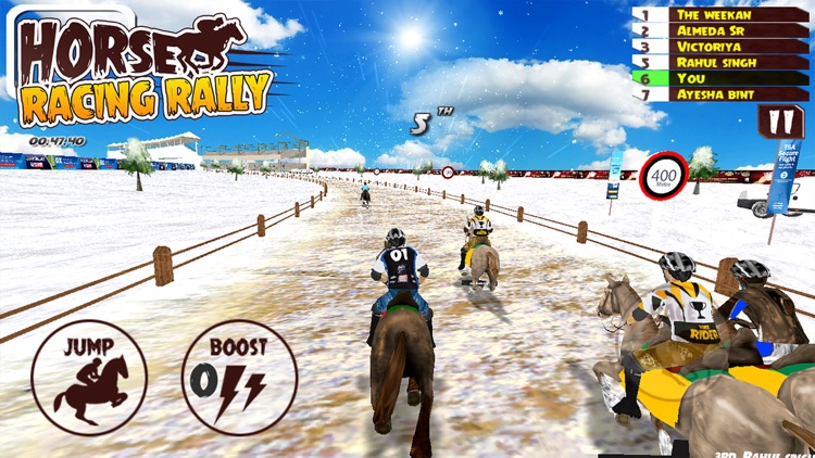 Horse Riding Racing Rally screenshot-4