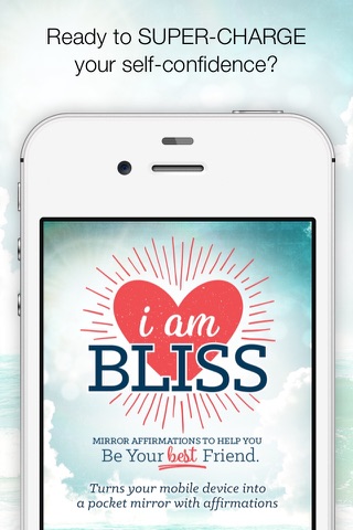 I Am Bliss Mirror Affirmations - náhled