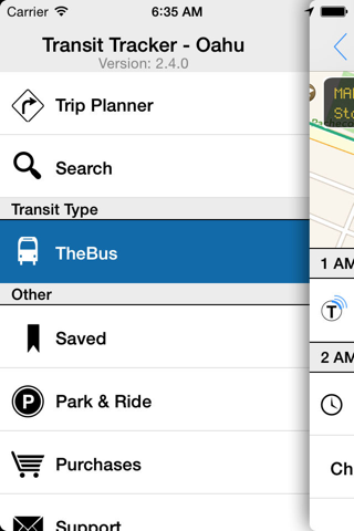 Transit Tracker - Oahu screenshot 2