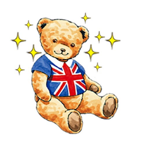 Classic English Teddy Sticker
