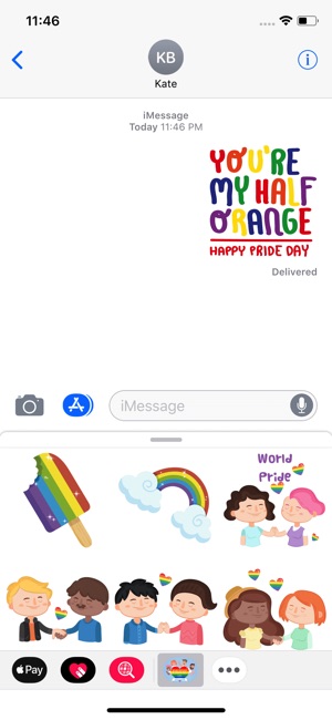 LGBT Pride Love Stickers