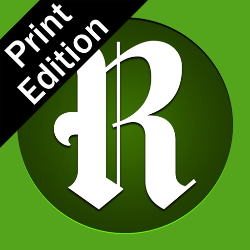 The Record Print Edition icon