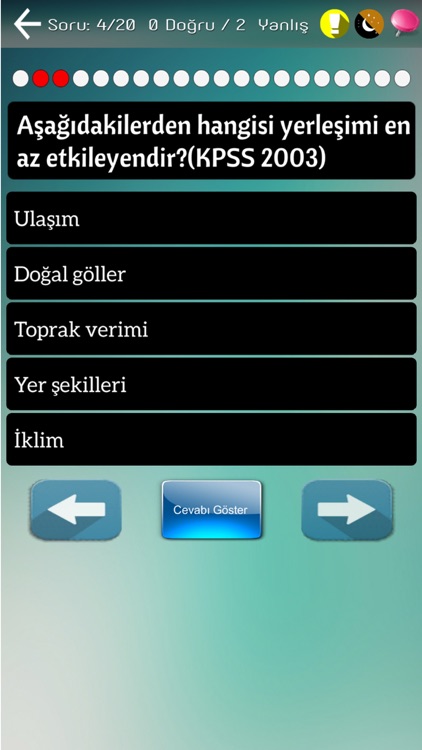 Coğrafya Çıkmış Soruları screenshot-3