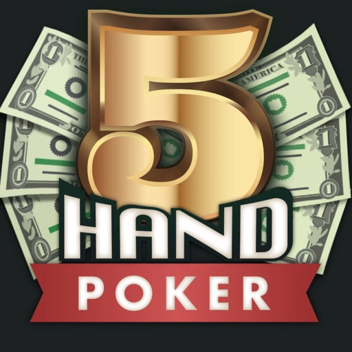5-Hand Poker: Real Money Game Icon