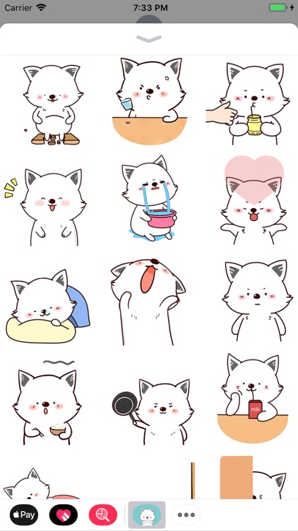 Funny Puppy Animated Stickers