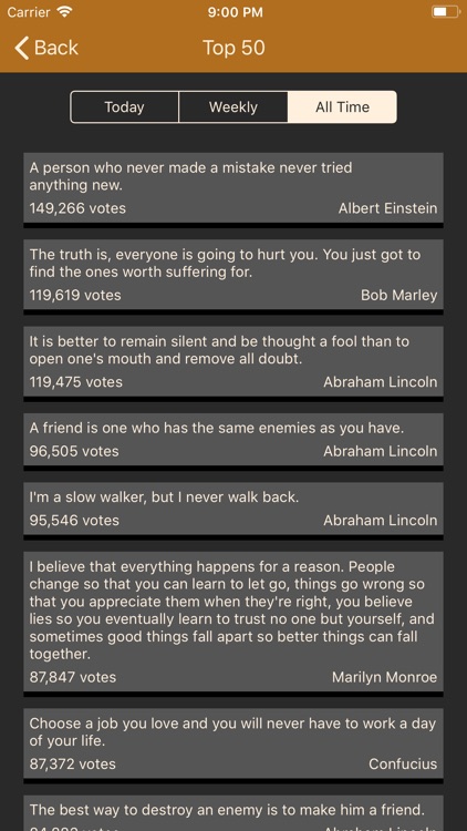 Brilliant Quotes screenshot-3