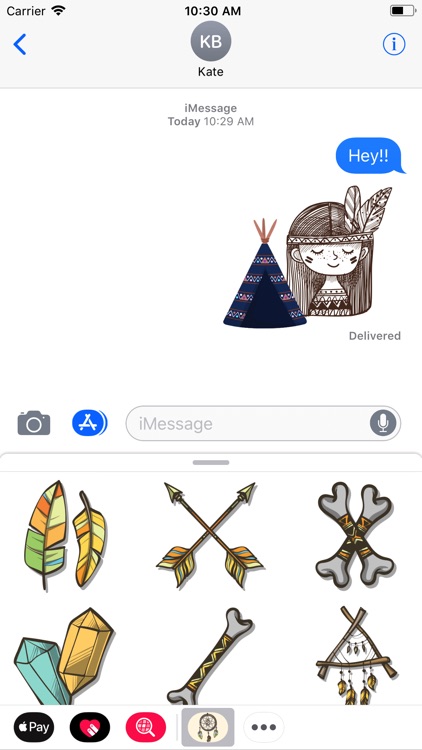 Boho Ornaments Spirit Stickers