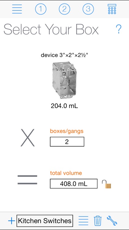 Box Fill Calc