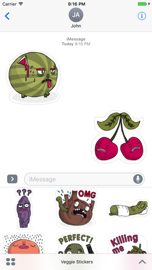 Veggie Stickers(圖1)-速報App